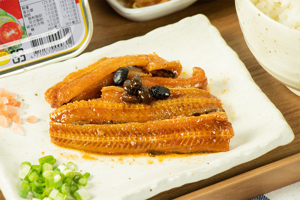 特製豆鼓紅燒鰻 Canned Braised Eel With Fermented Black Bean In Dressing Sauce